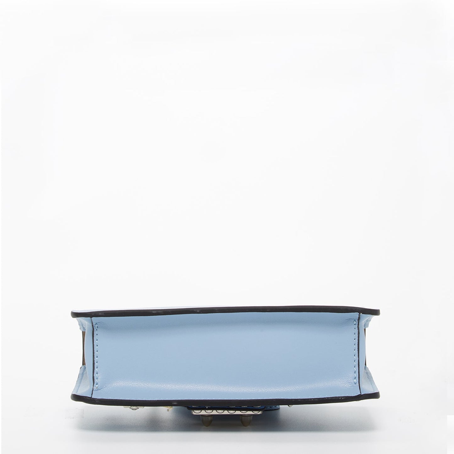 The Hollywood Light Blue Small Leather Bag