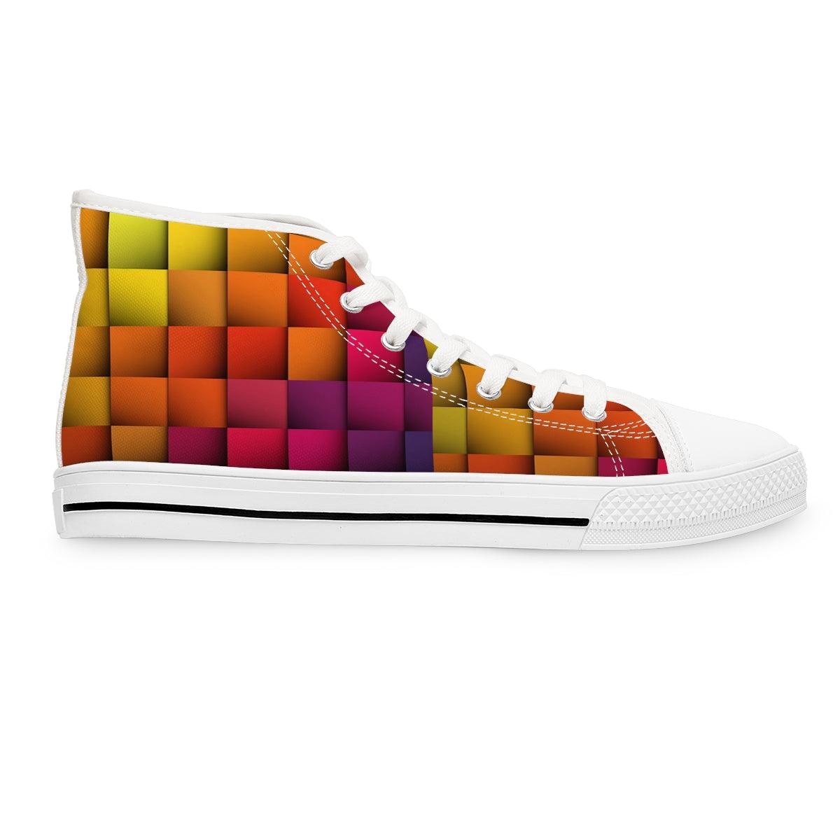 Women's High Top Sneakers - Raee-Industries