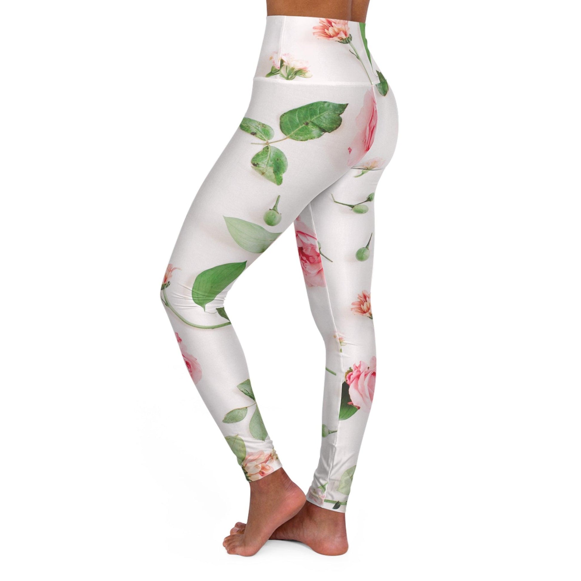 High Waisted Yoga Leggings - Raee-Industries