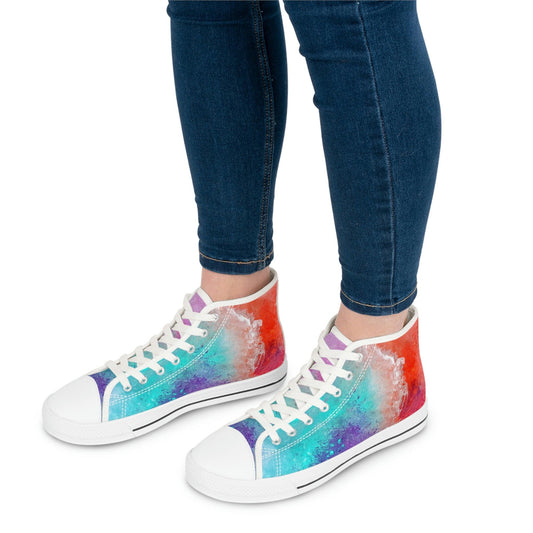 Women's High Top Sneakers - Raee-Industries