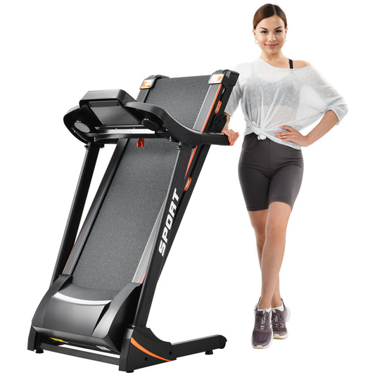 Folding treadmill machine for fitness. Raee Industries 