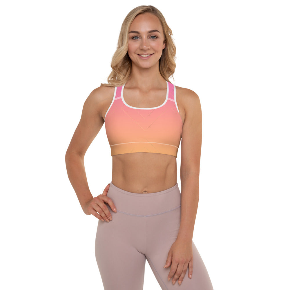 Happy Jungle Nº3 - Women Racerback Sports Bra - High Impact Workout Gym Activewear Bra