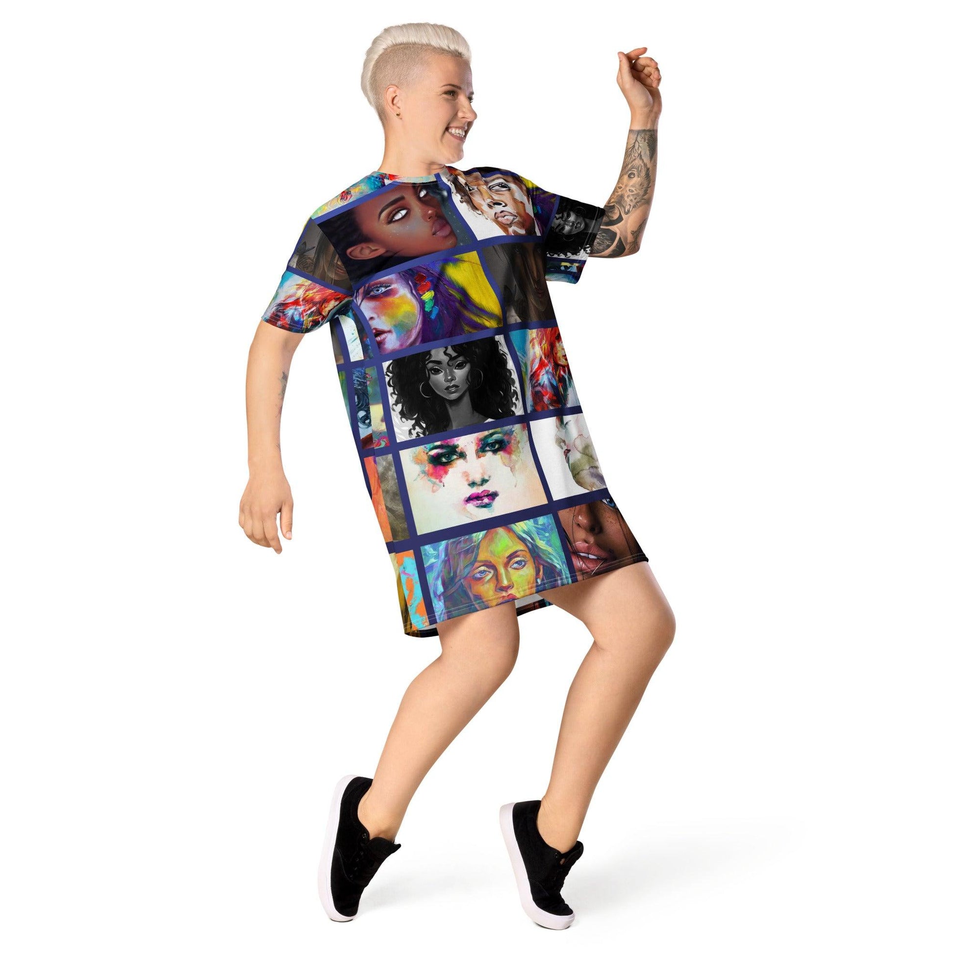 T-shirt dress - Raee-Industries