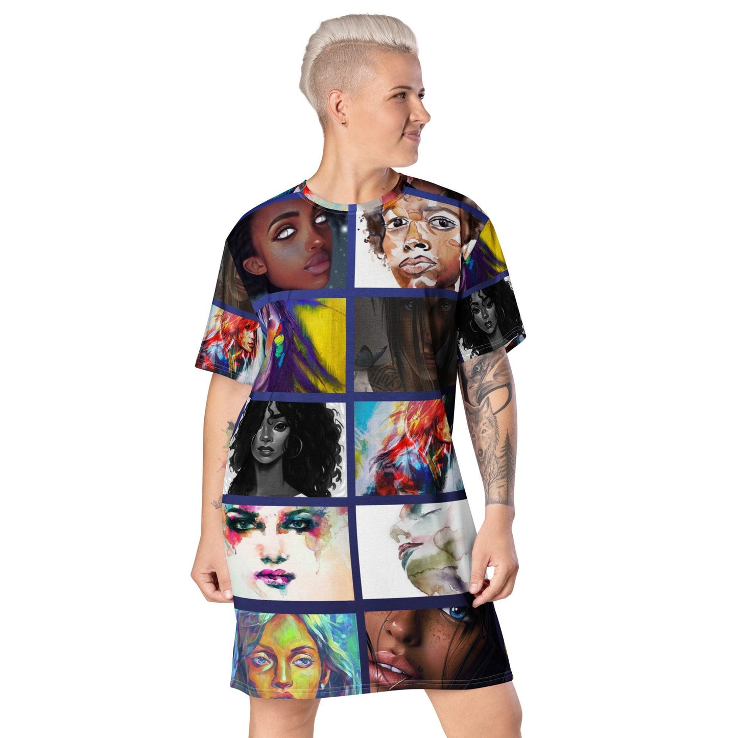 T-shirt dress - Raee-Industries