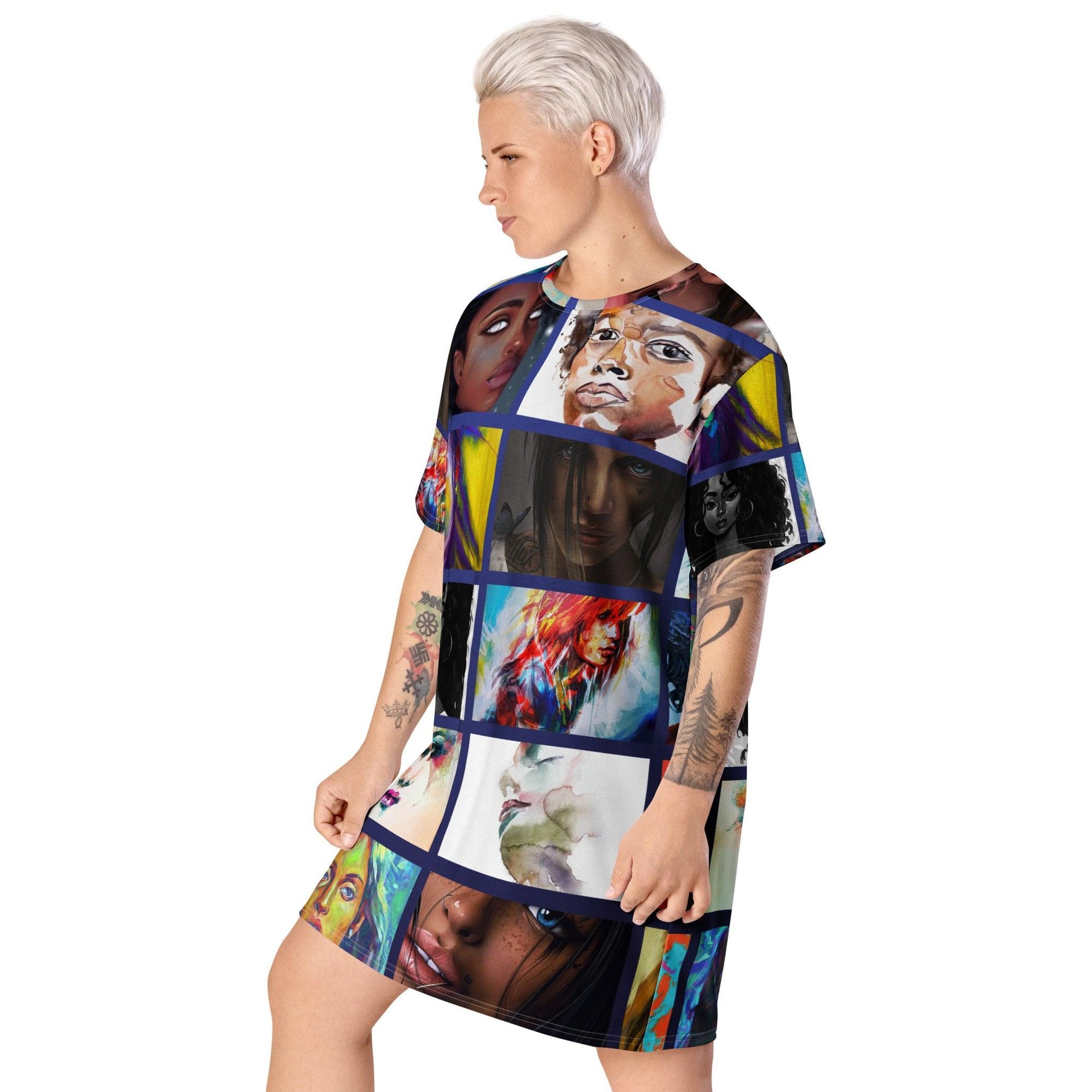 T-shirt dress - Raee-Industries