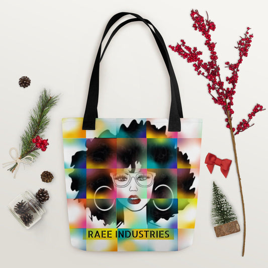 Tote bag-Ms. Lovely. - Raee-Industries