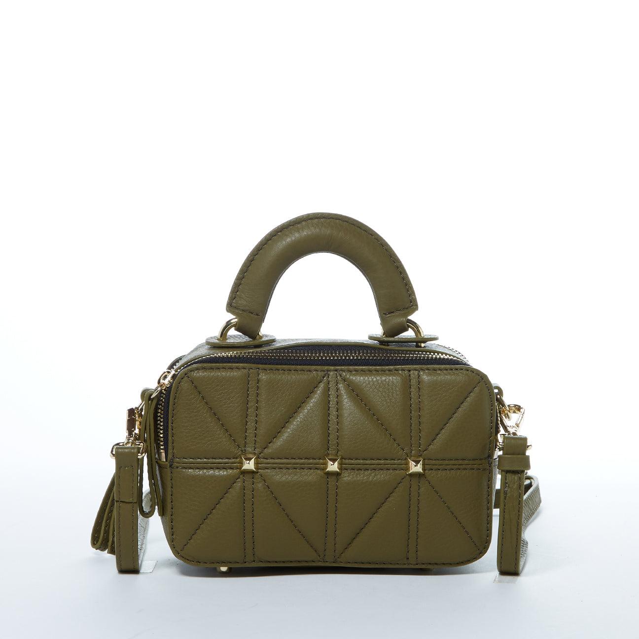 Taylor Small Crossbody Bag Olive Green - Raee-Industries