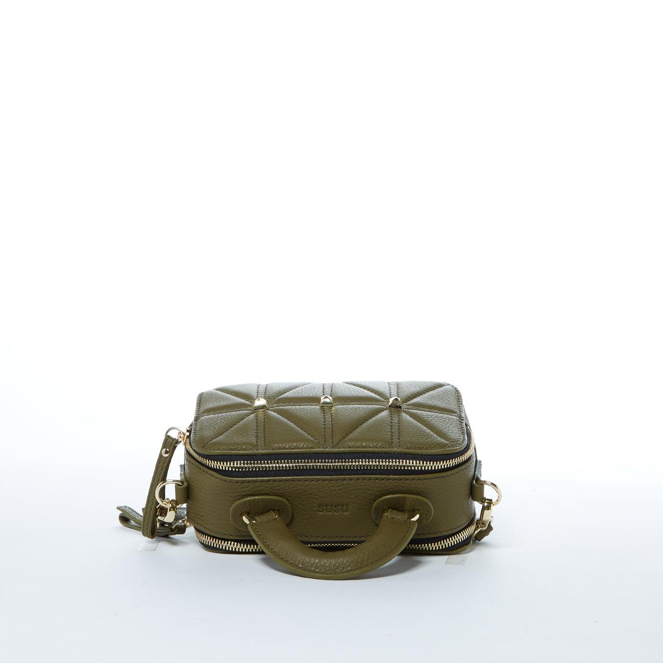 Taylor Small Crossbody Bag Olive Green - Raee-Industries