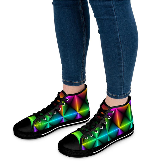 Women's High Top Sneakers - Raee-Industries