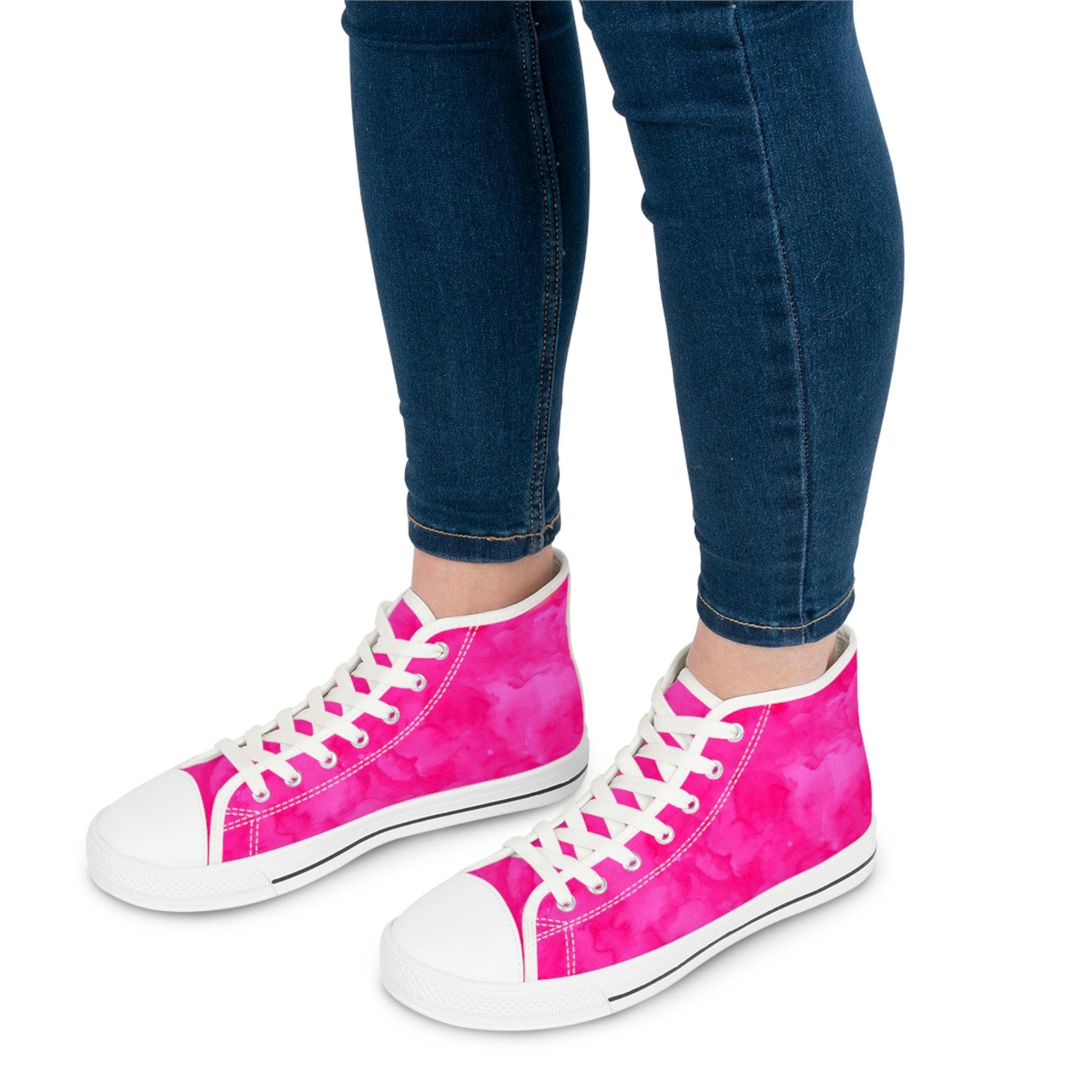 Women's High Top Sneakers - Raee-Industries