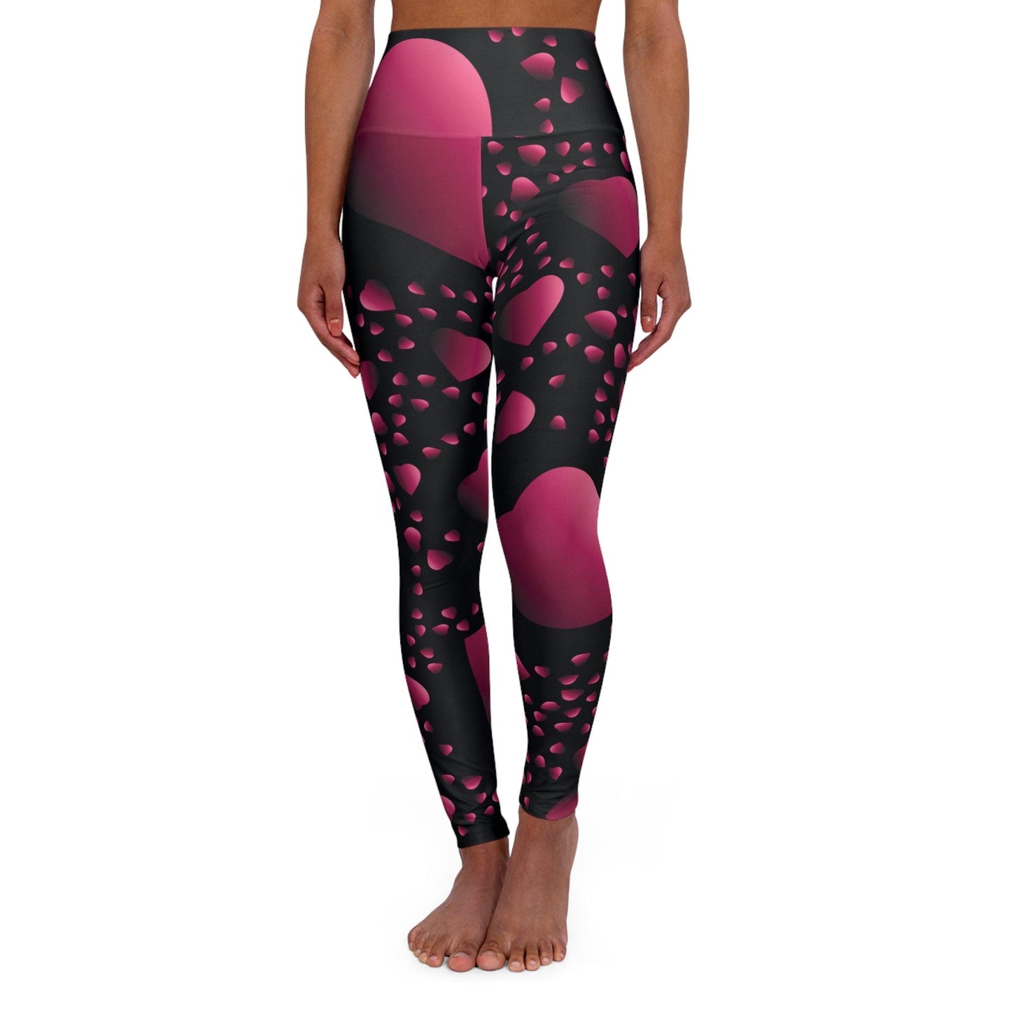 High Waisted Yoga Leggings - Raee-Industries