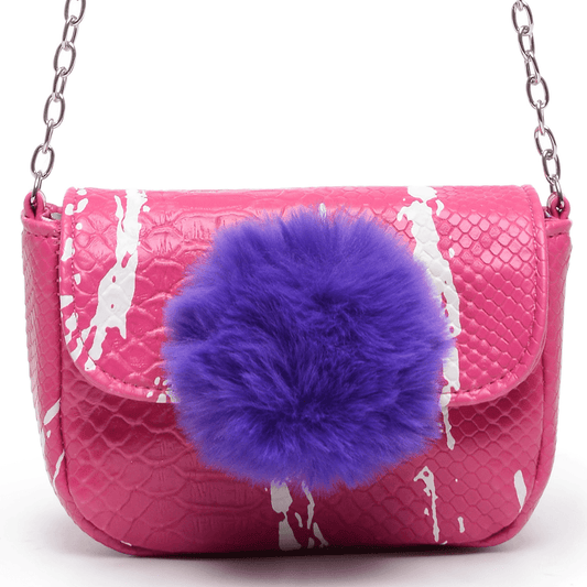 Fur Ball Mini Crossbody