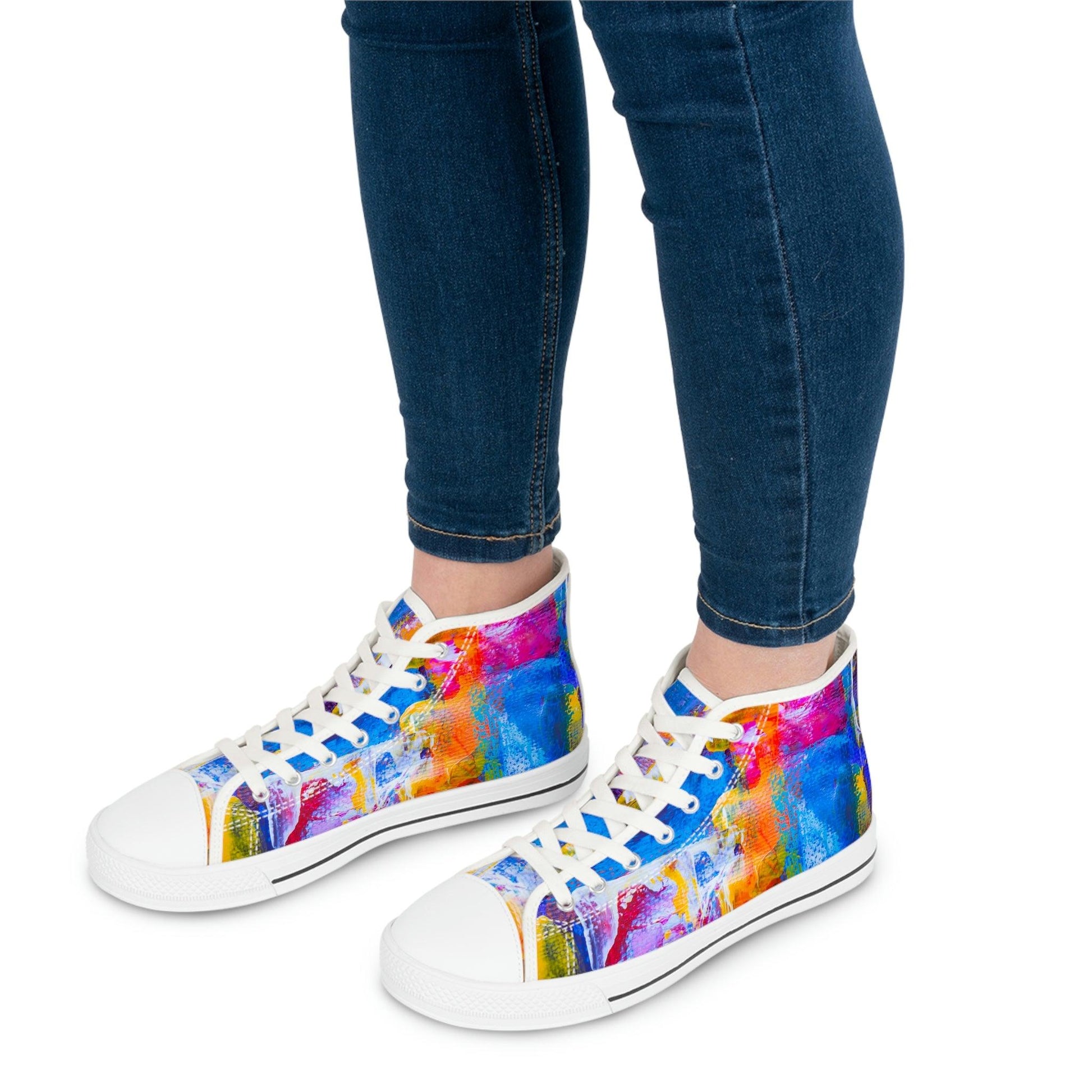 Women's High Top Sneakers - Raee-Industries