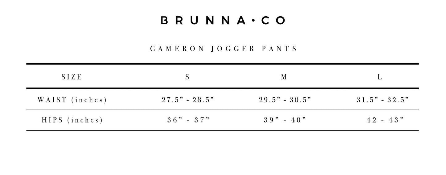 CAMERON Bamboo Fleece Joggers - Raee-Industries