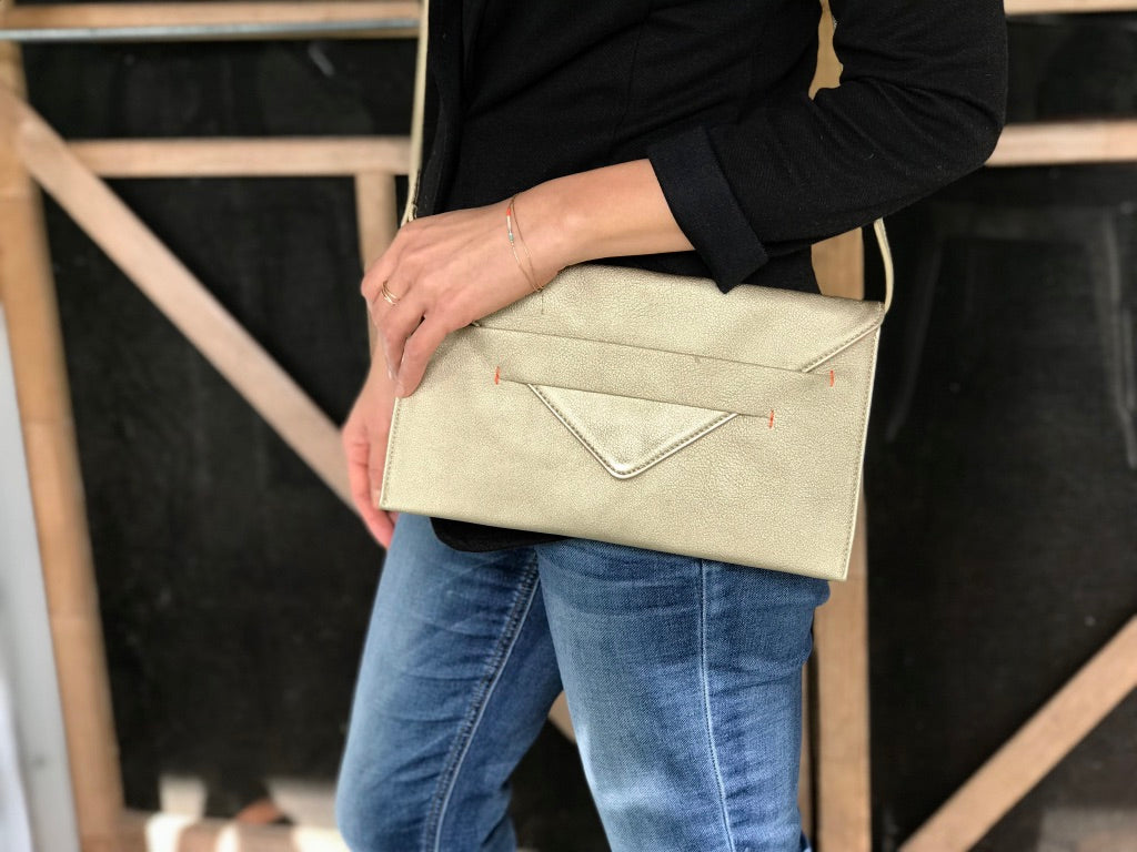 Lafayette Vegan Crossbody Clutch