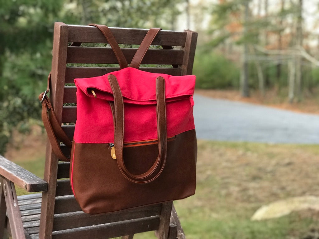 Greenpoint Vegan Backpack Tote