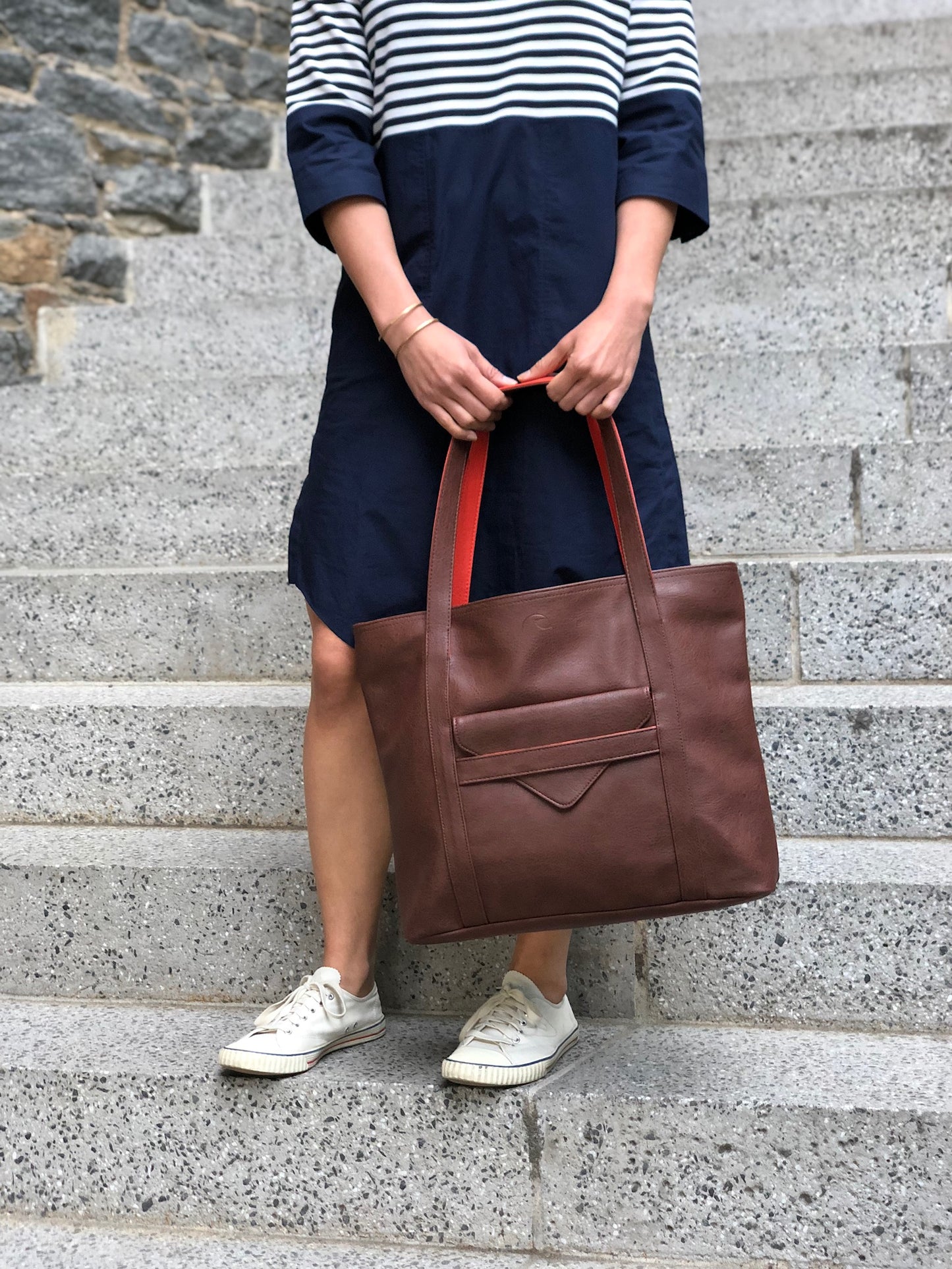 Borough Black Tote