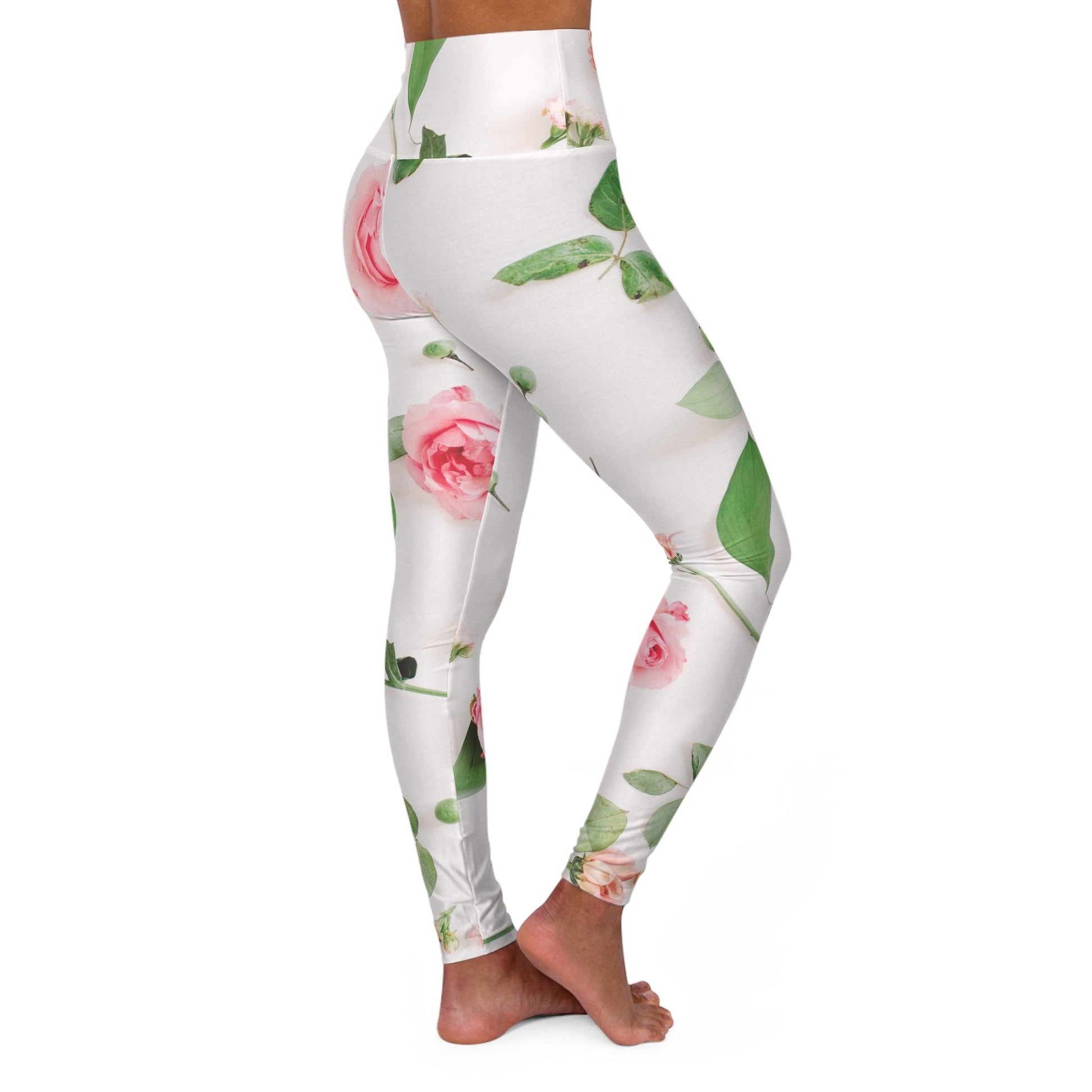 High Waisted Yoga Leggings - Raee-Industries