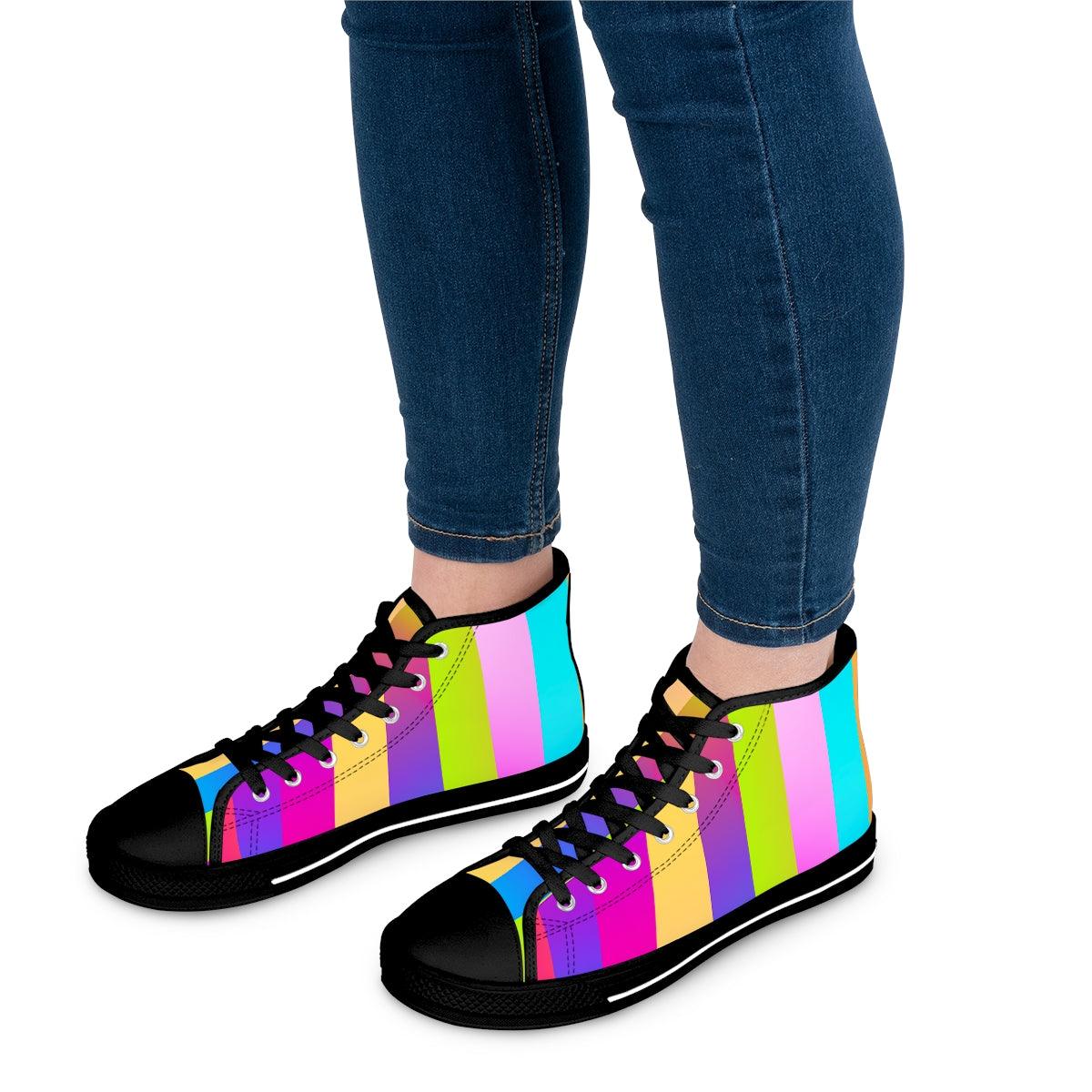 Women's High Top Sneakers - Raee-Industries