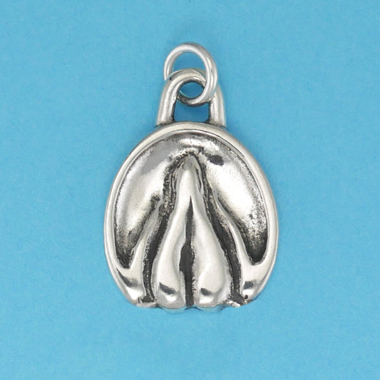 Barefoot Horse Hoof Charm