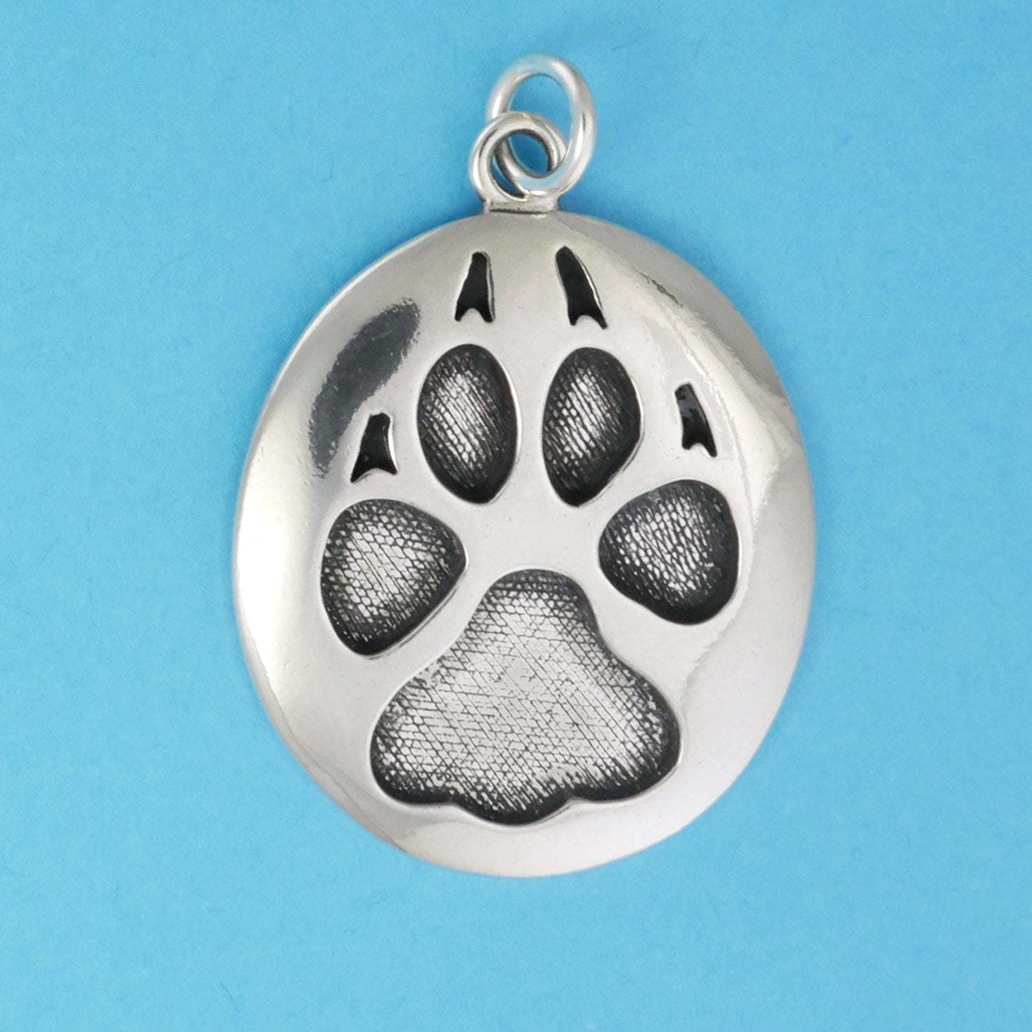 Dog Paw Print Pendant