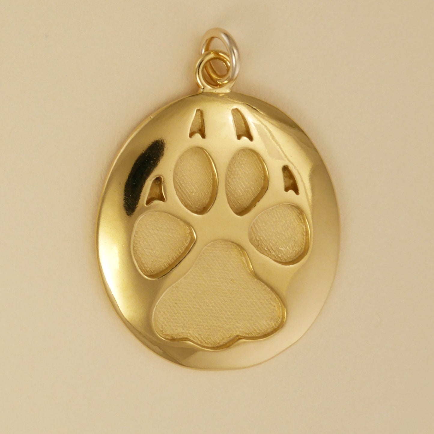 Dog Paw Print Pendant