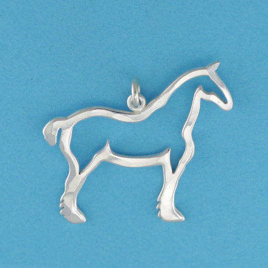 Draft Horse Pendant