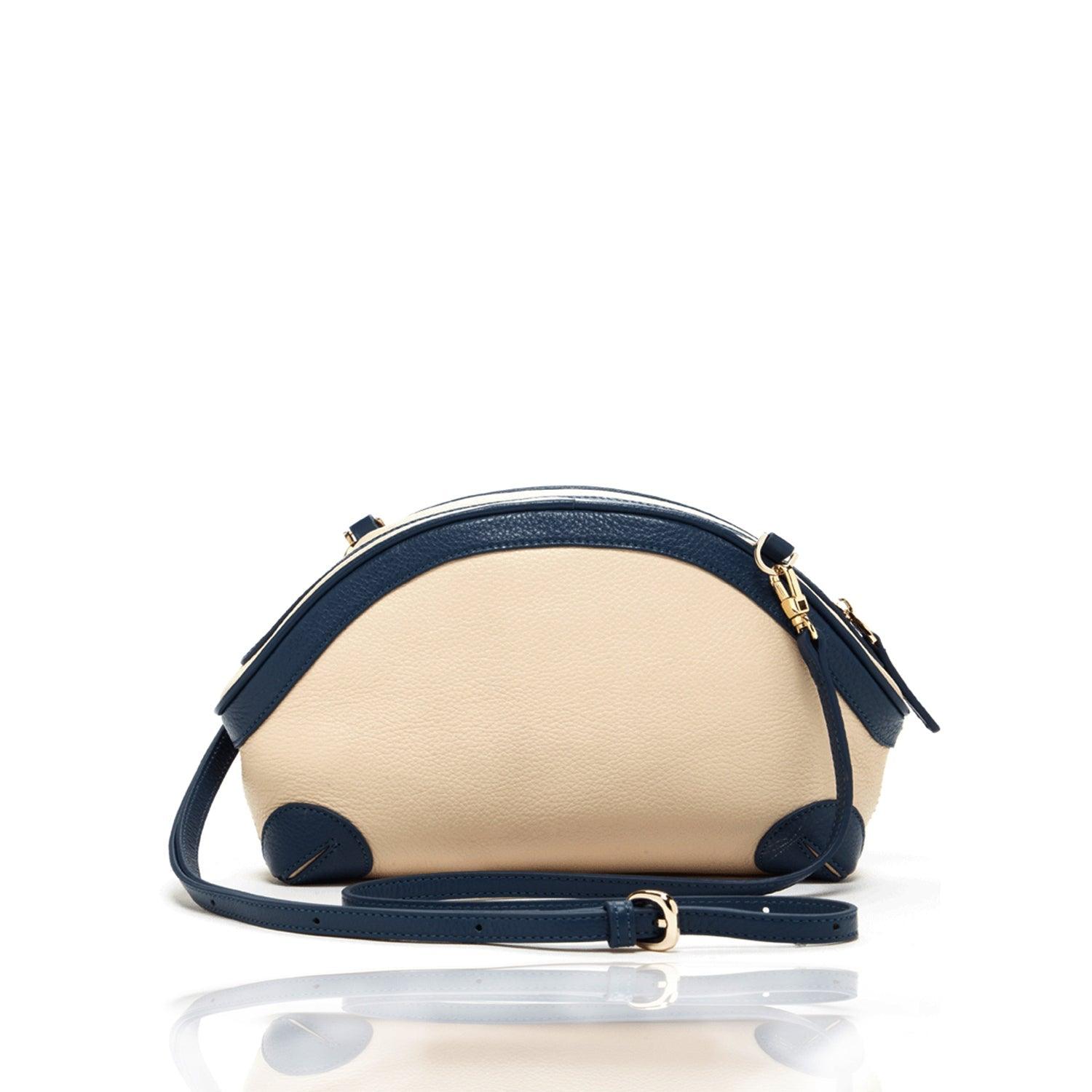 Coco Ivory Leather Crossbody Bag - Raee-Industries