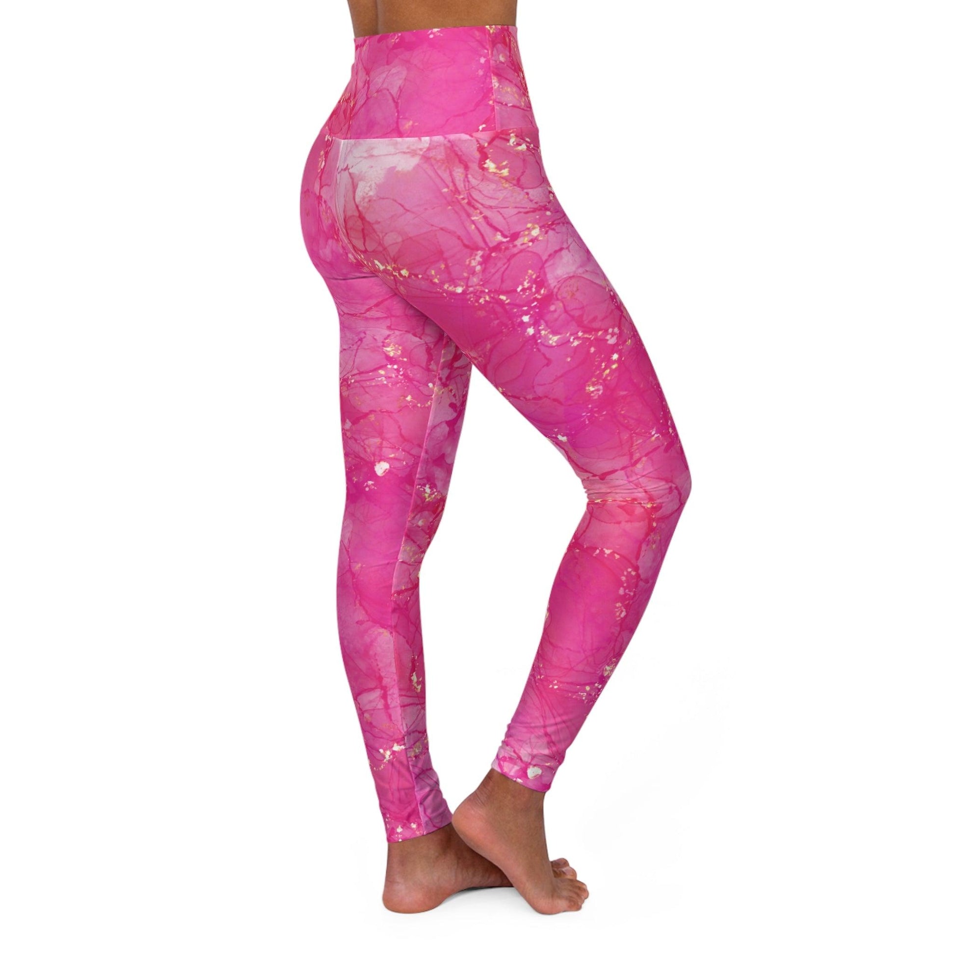 High Waisted Yoga Leggings - Raee-Industries