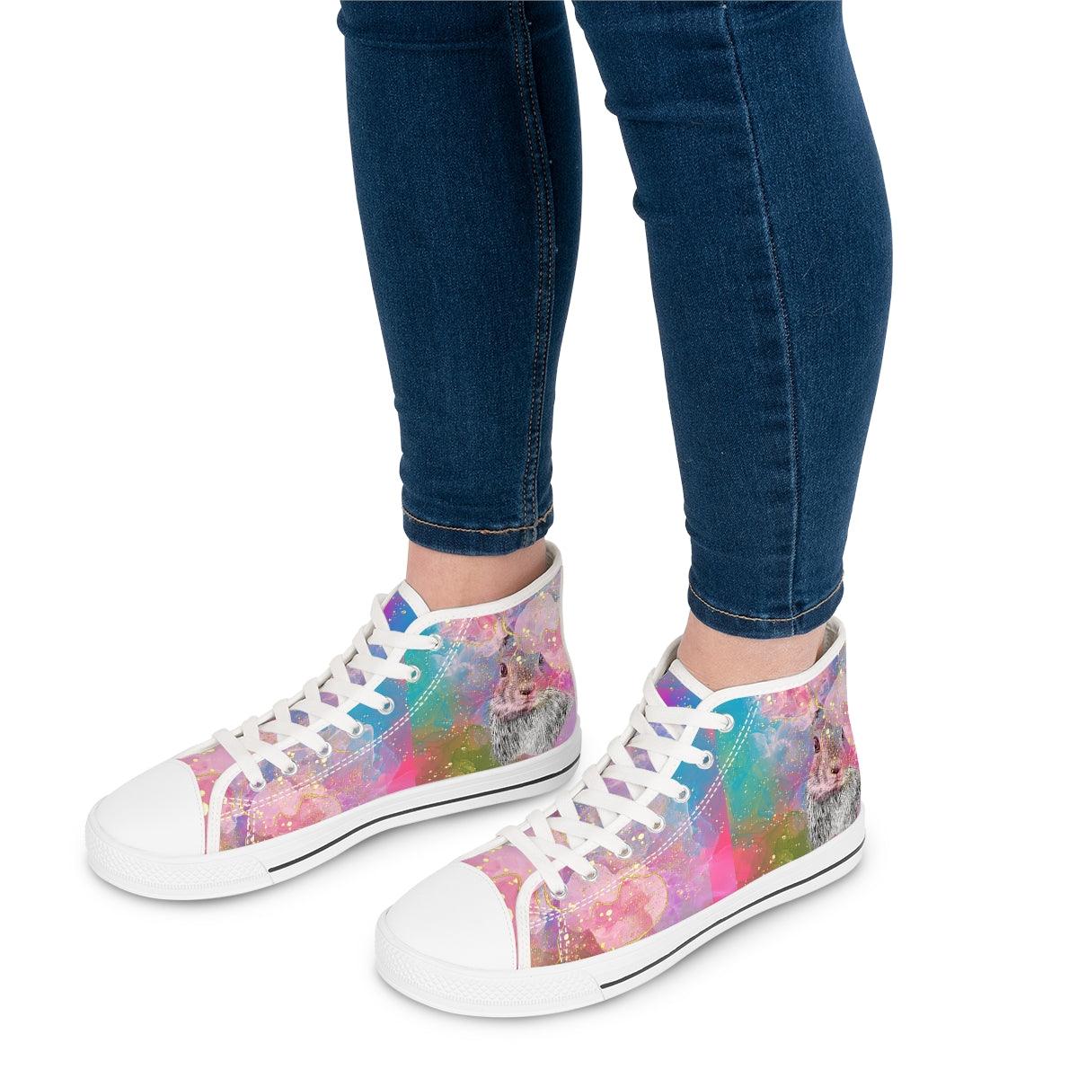 Women's High Top Sneakers - Raee-Industries