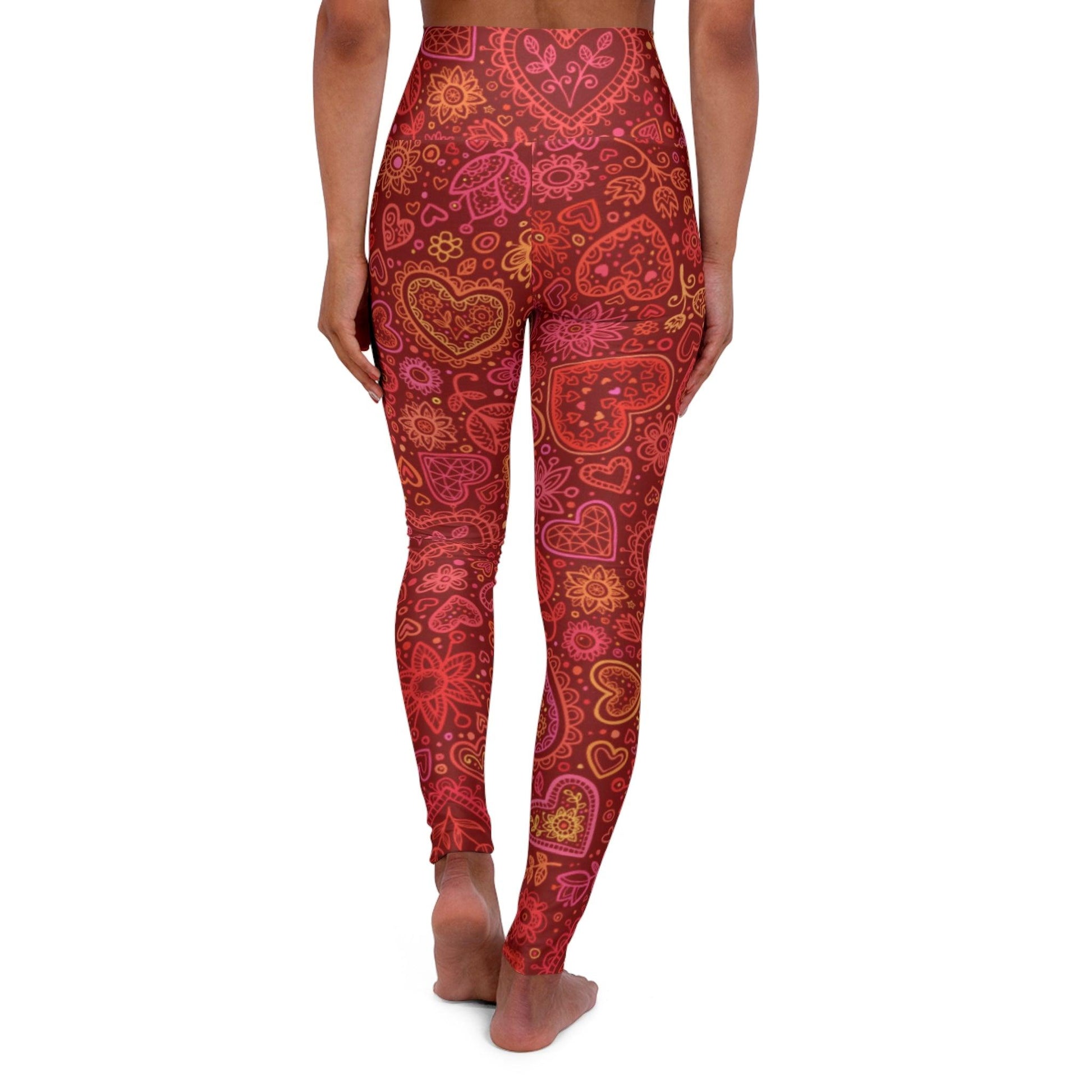 High Waisted Yoga Leggings - Raee-Industries