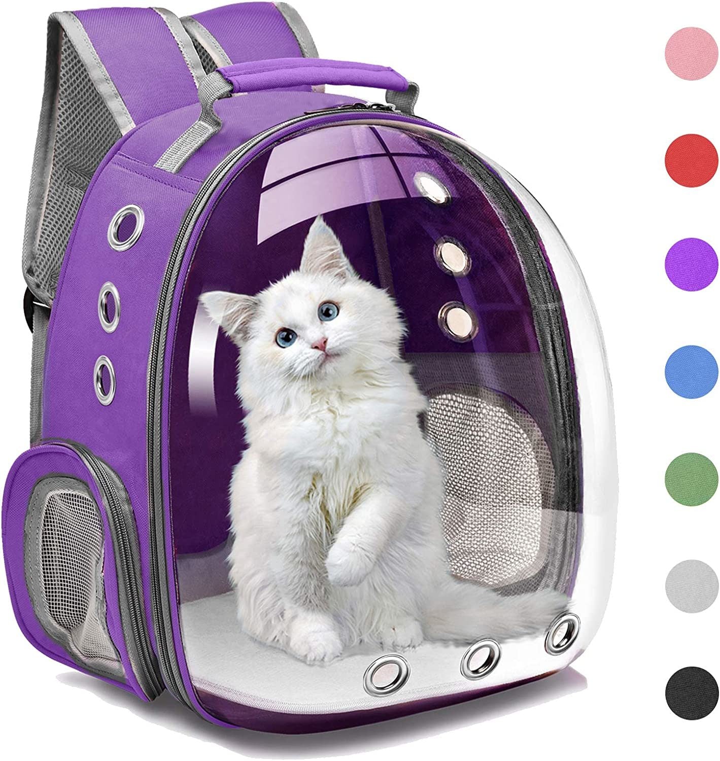 Cat Backpack Carrier Bubble Bag; Small Dog Backpack Carrier for Small Dogs; Space Capsule Pet Carrier Dog Hiking Backpack Airline Approved Travel Carrier