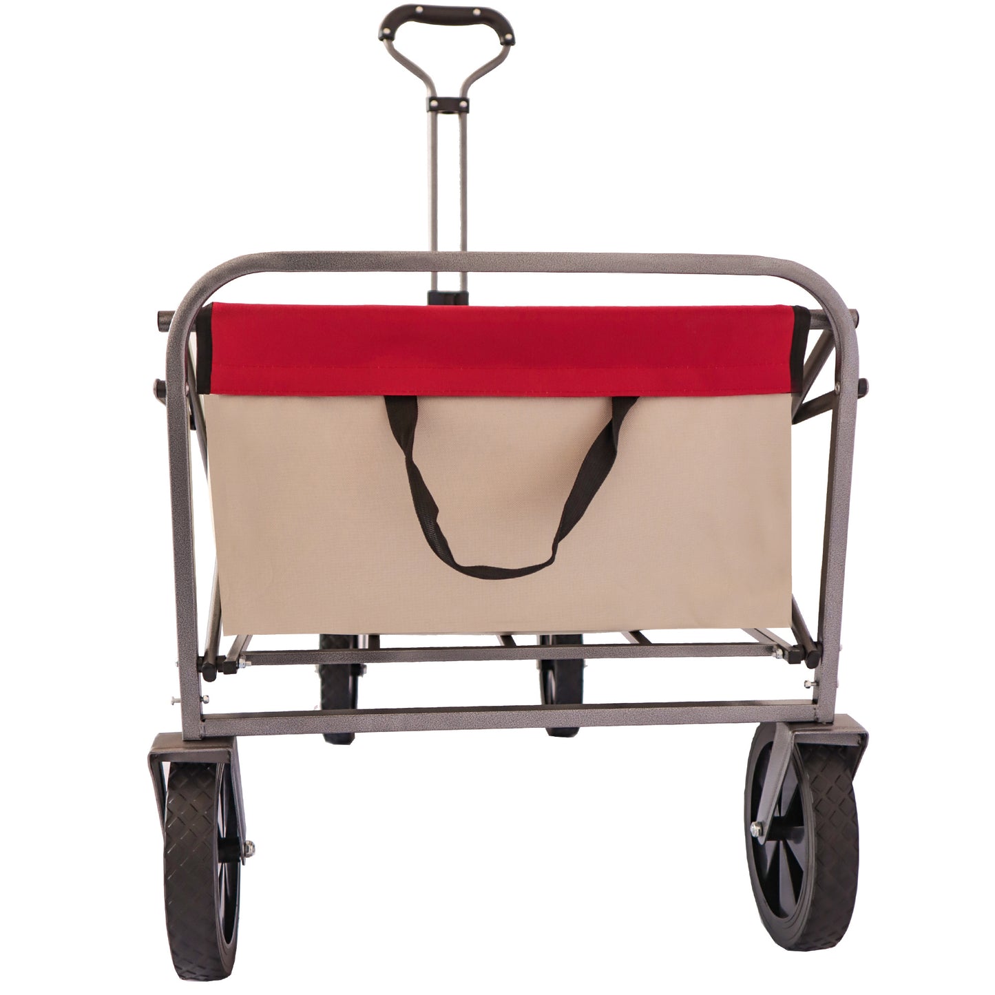 Outdoor Garden Multipurpose Micro Collapsible Beach Trolley Cart Camping Folding Wagon