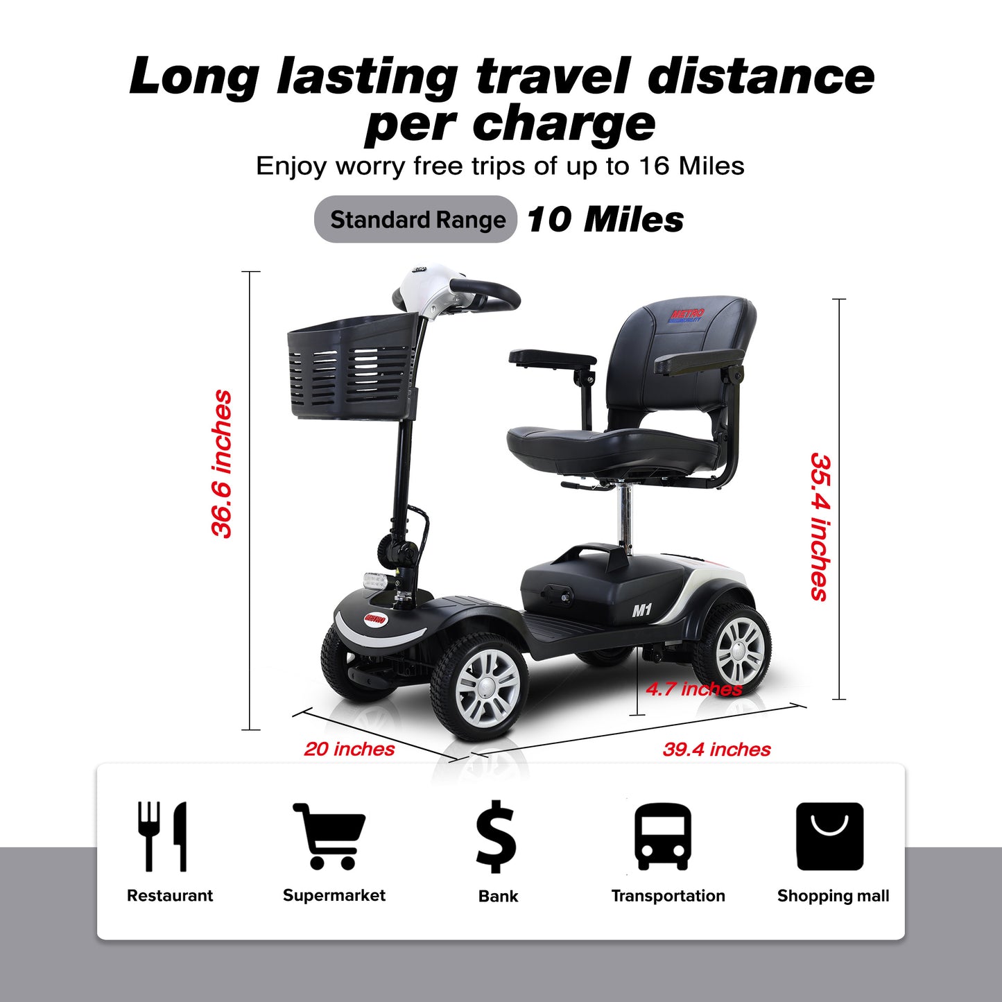  mobility scooter for seniors.