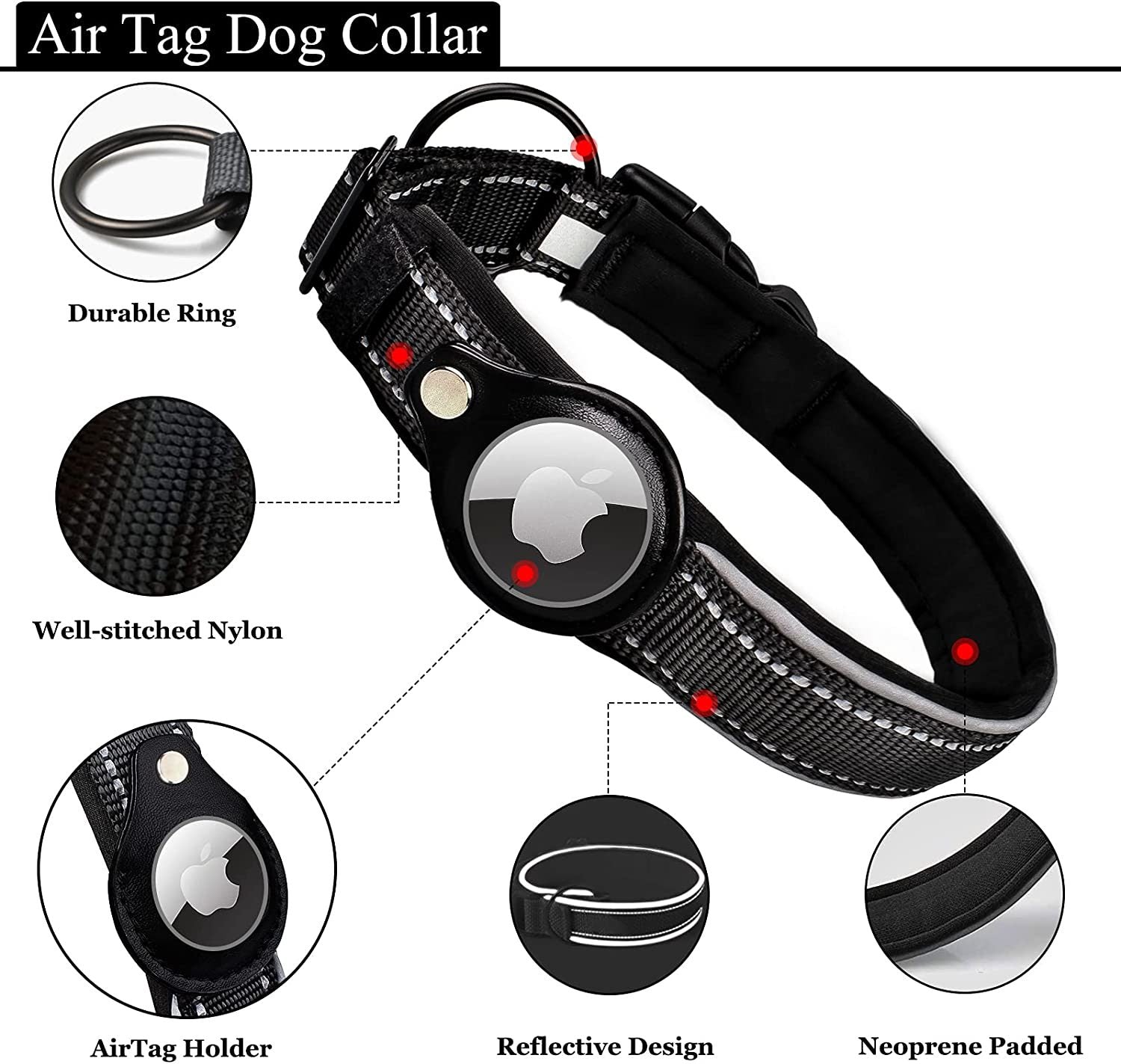 Heavy duty, electric Dog Training Collar Rechargeable Receiver Beep Shock for small Medium Large Dogs, dog leash. Raee Industries