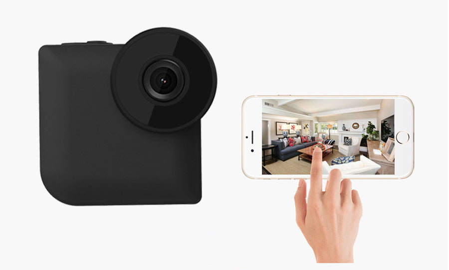 Mini, portable home or outdoor security camera. Raee-Industries.