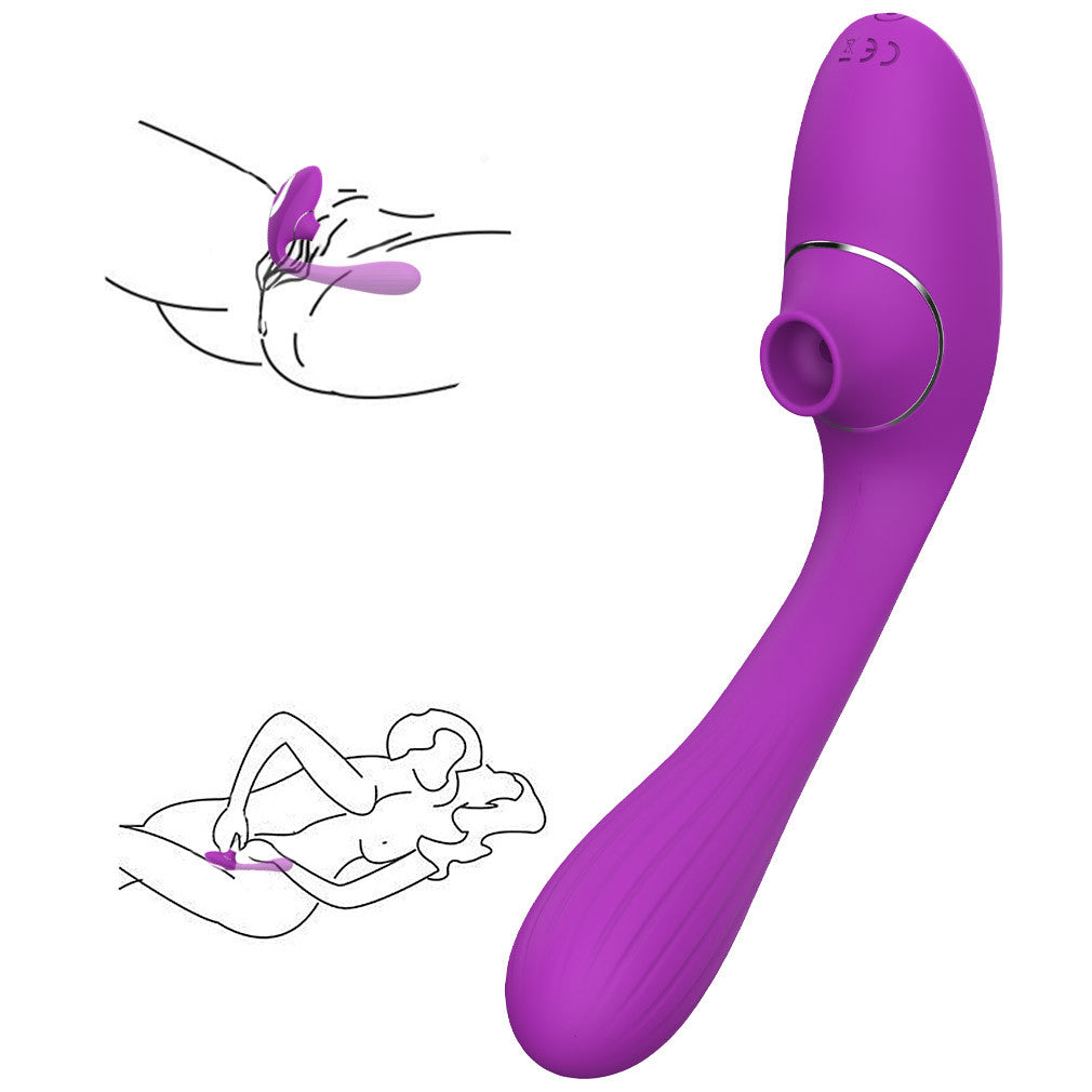 10 sucking and vibration modes; Automatic Women Vibrate Powerful ThrustinG Viberate Adult Toy for Women Pleasure Inch Smooth Bendable Silicone Wand with Modes Vibration for Adult Women