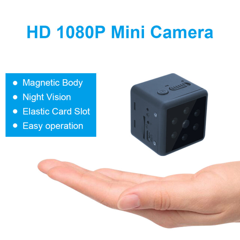 Mini, portable home or outdoor security camera. Raee-Industries.