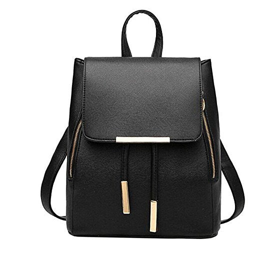 Fashion Shoulder Bag Rucksack PU Leather Women Girls Ladies Backpack Travel bag