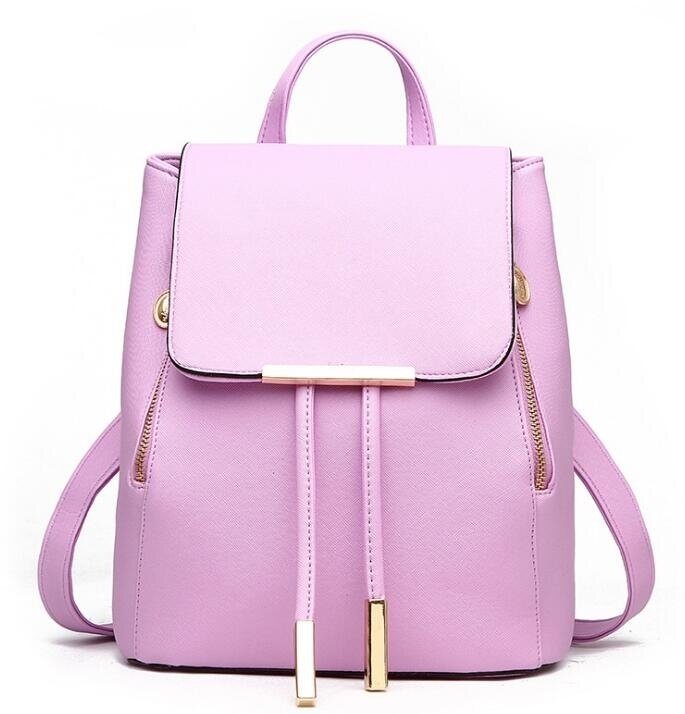 Fashion Shoulder Bag Rucksack PU Leather Women Girls Ladies Backpack Travel bag