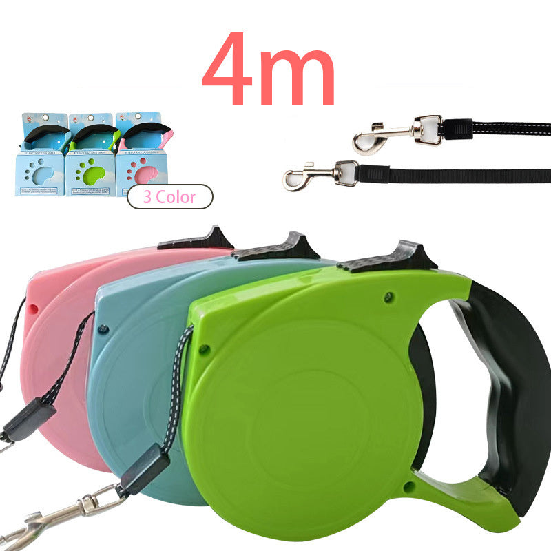 Automatic Retractable Pet Leash For Dogs & Cats; Outdoor Dog Leash