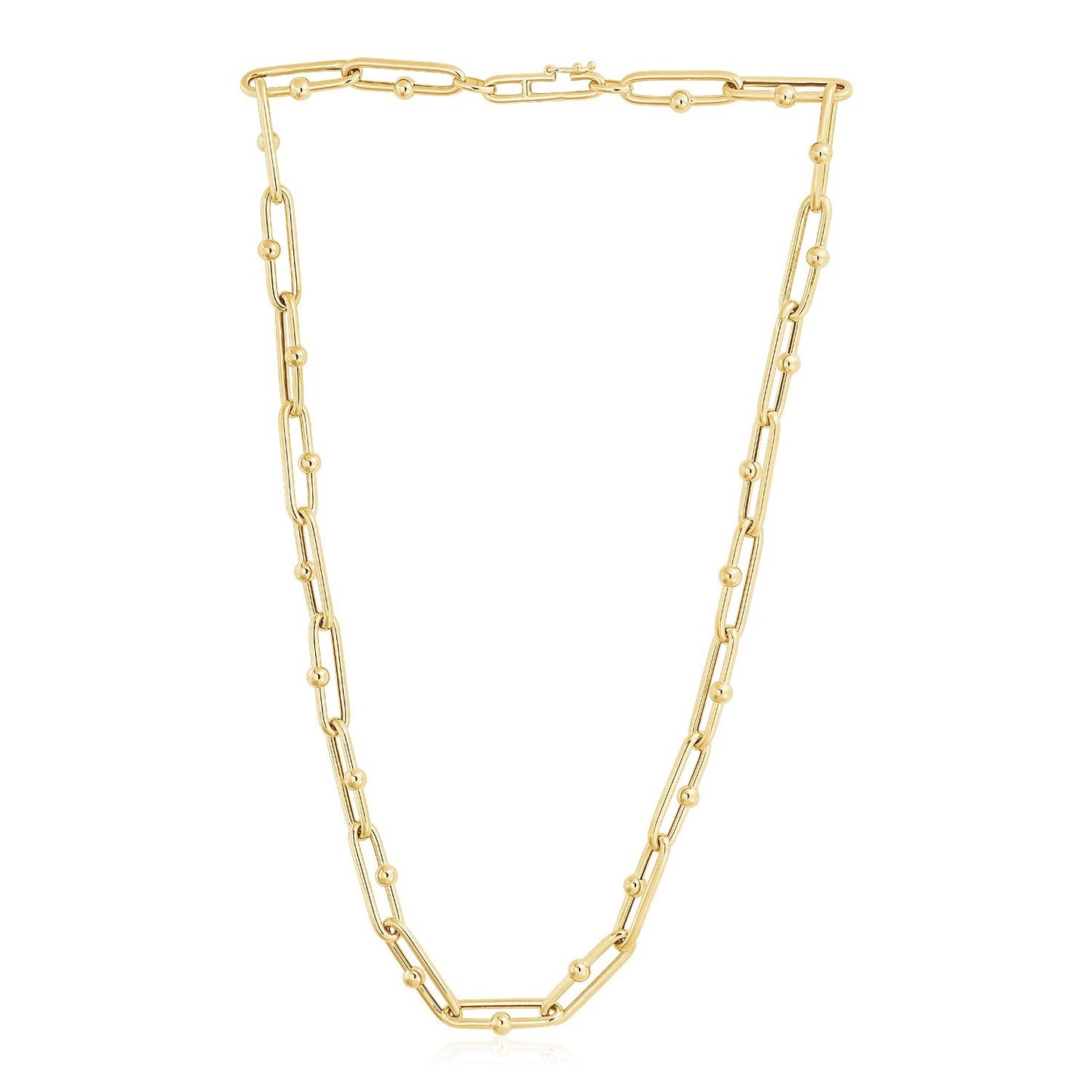 Best thick two tone necklace, and thin gold and white diamond necklace. Raee Industries