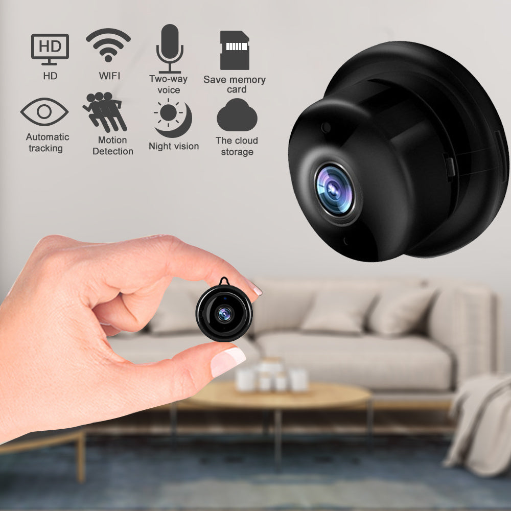 Mini, portable home or outdoor security camera. Raee-Industries.