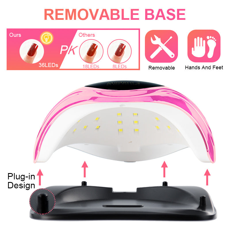 UV LED Lamp For Nails Drying Manicure Lamp Nail Dryer For Gel Polish Professional Cabin Led Lamp Nail Art Salon Tool