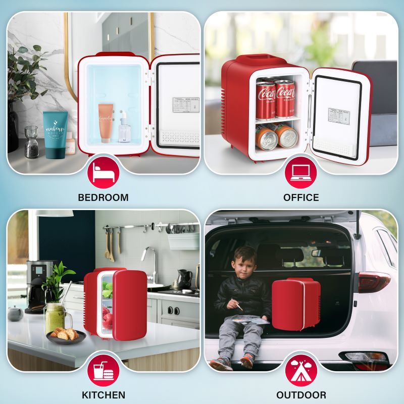 Mini Portable Compact Storage Small Fridge