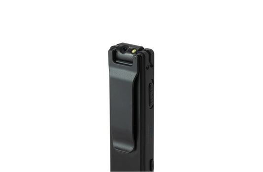 Digital Clip-on Camera For Security Guards W/ Magnetic Back + Voice REC