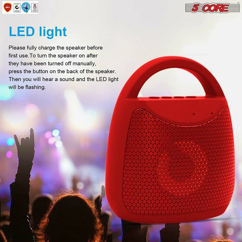 Bluetooth portable speakers, headphones with LED lights. Raee Industries