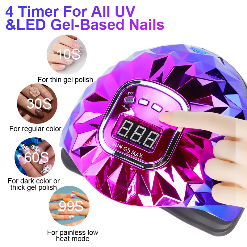 UV LED Lamp For Nails Drying Manicure Lamp Nail Dryer For Gel Polish Professional Cabin Led Lamp Nail Art Salon Tool