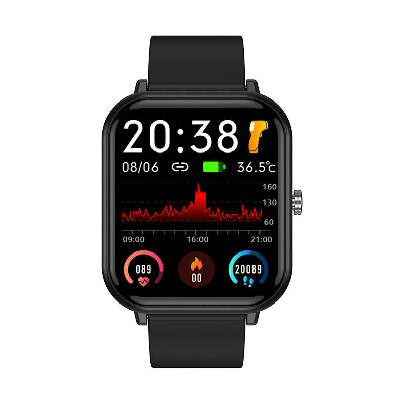 Fitness Tracker Bluetooth Heart Rate Blood Pressure Waterproof Smart sports and health Watch. Raee Industries