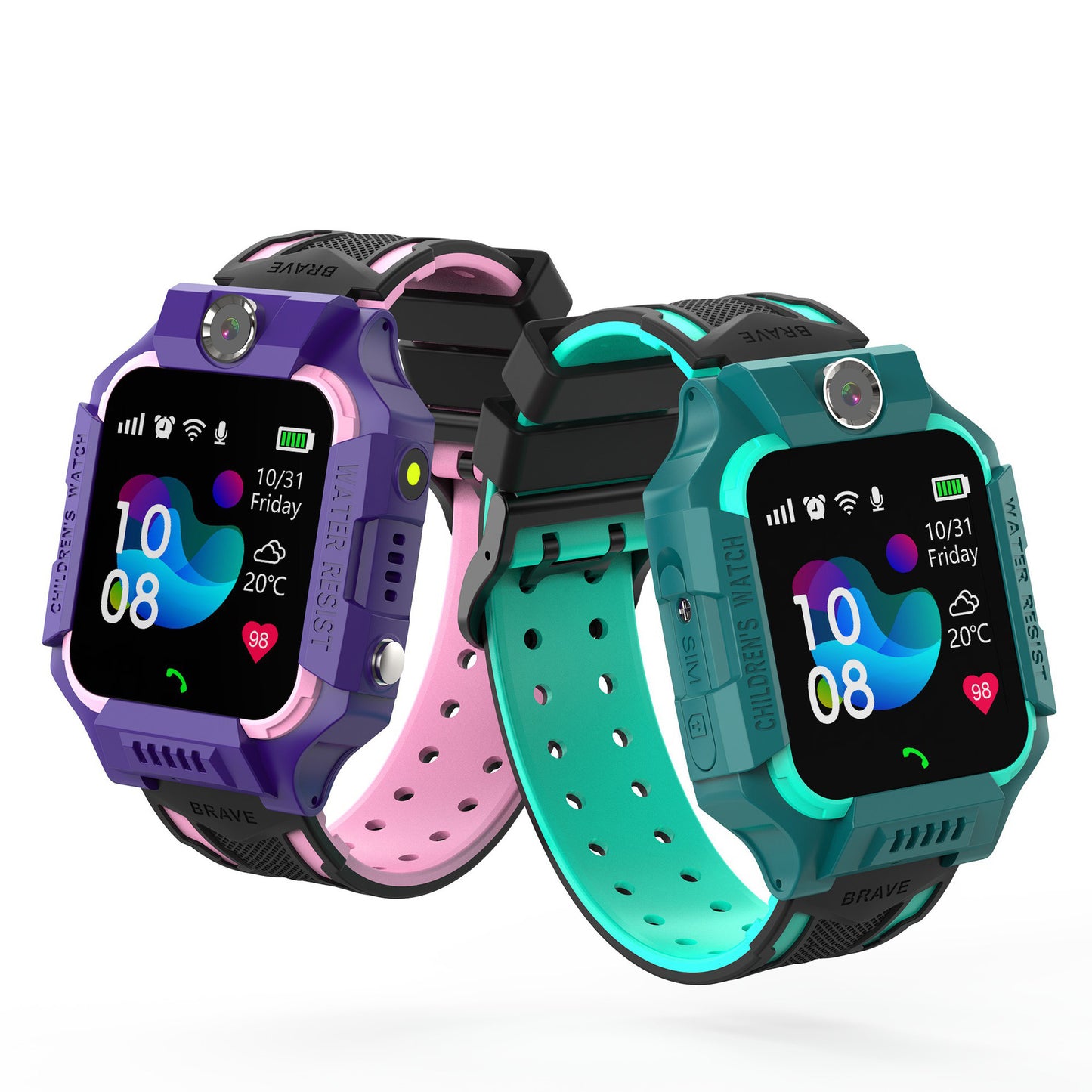 Waterproof, heart rate blood pressure, fitness tracker, Bluetooth smart watches.  Raee Industries